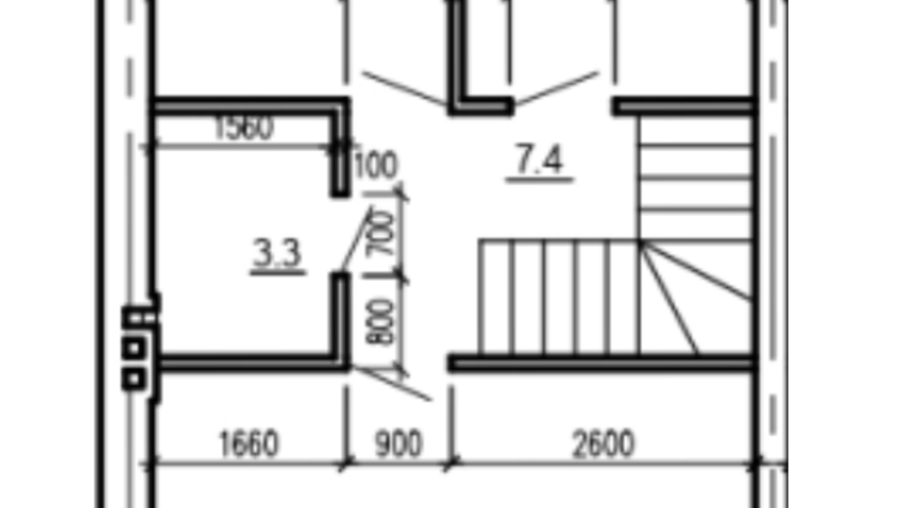 Планировка таунхауса в Таунхаус Щастя 97.5 м², фото 292131