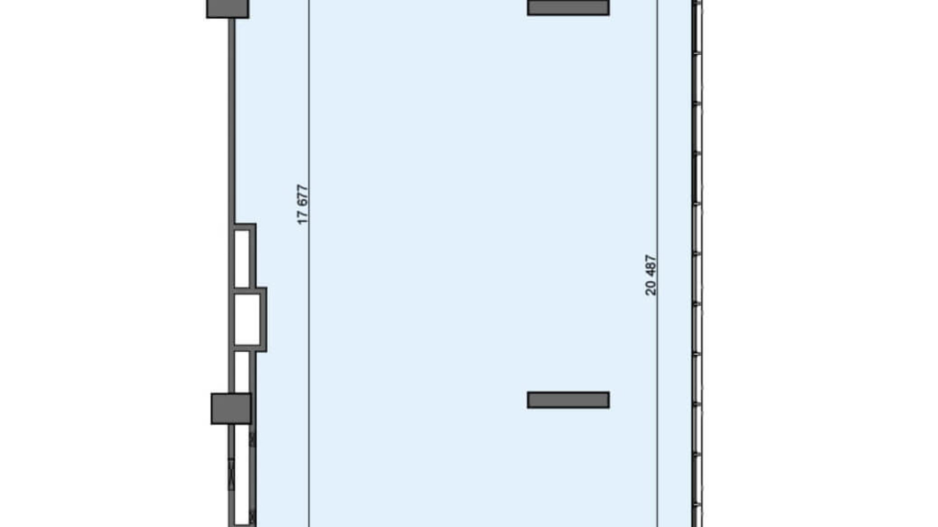Планування приміщення в БЦ Level 172.1 м², фото 295282