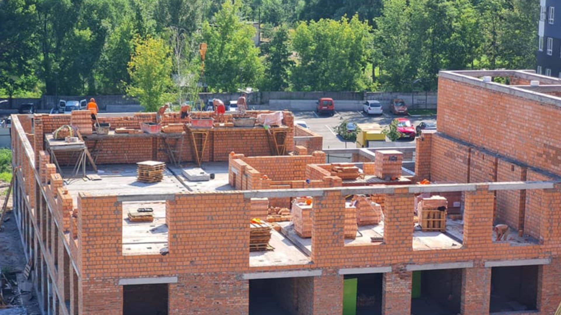 Состоянием на август 2021 года ЖК Бургундия ход строительства фото 296081