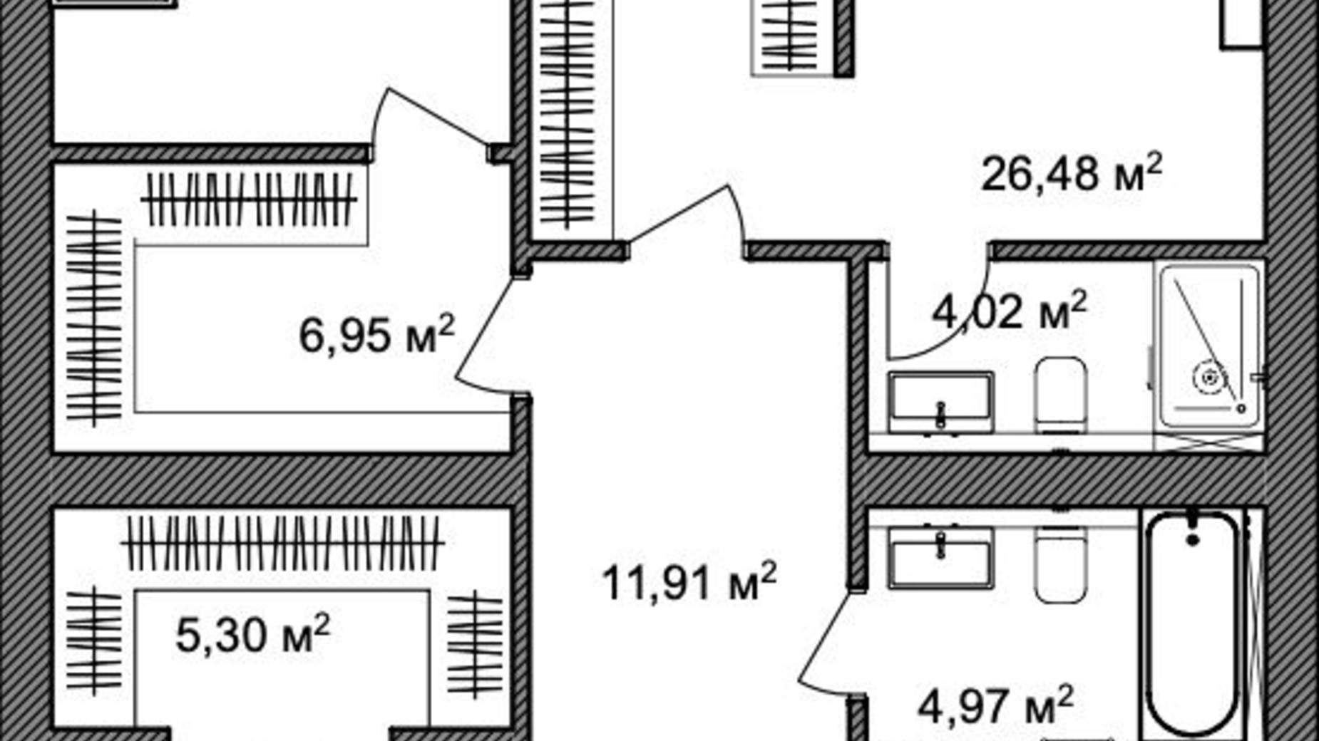 Планування таунхауса в Таунхаус Протасов Residence 310 м², фото 299532