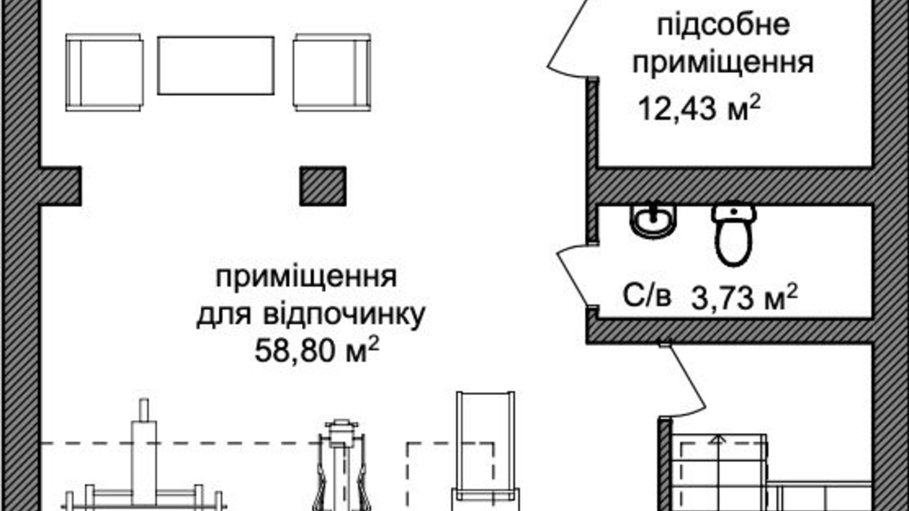 Планування таунхауса в Таунхаус Протасов Residence 310 м², фото 299533