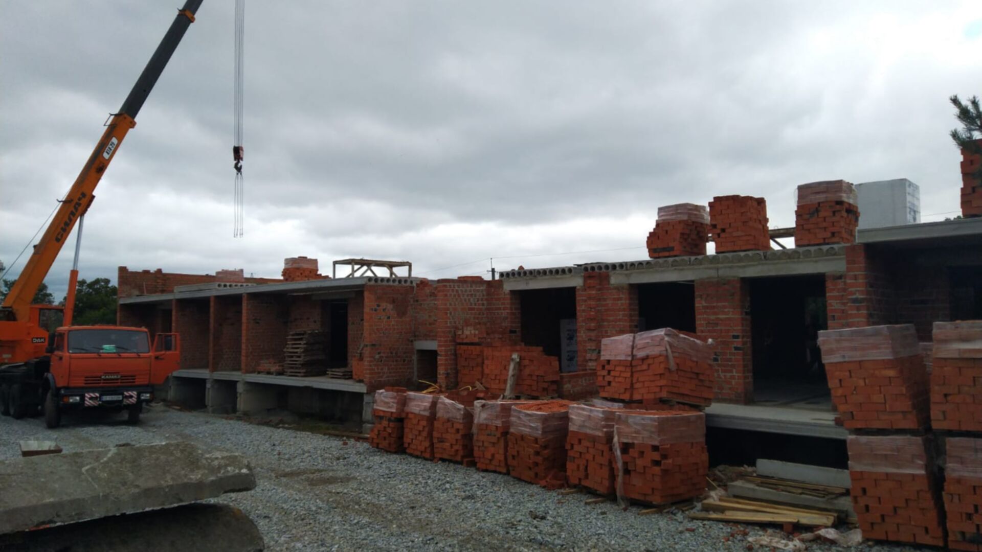 Состоянием на август 2021 года ЖК Green Village ход строительства фото 301351