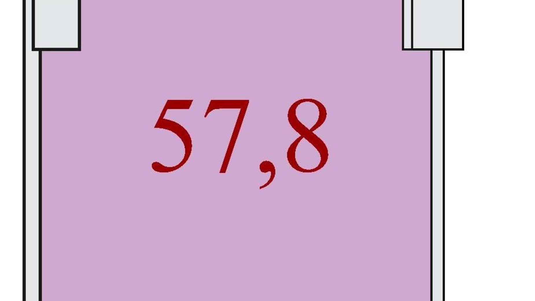 Планування вільне планування квартири в ЖК Баку 67.8 м², фото 301902