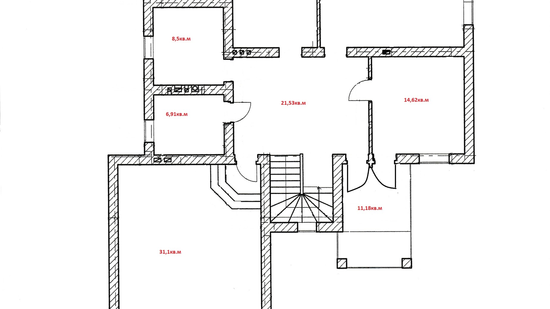 Планировка коттеджа в КГ Home Resort 354 м², фото 304108