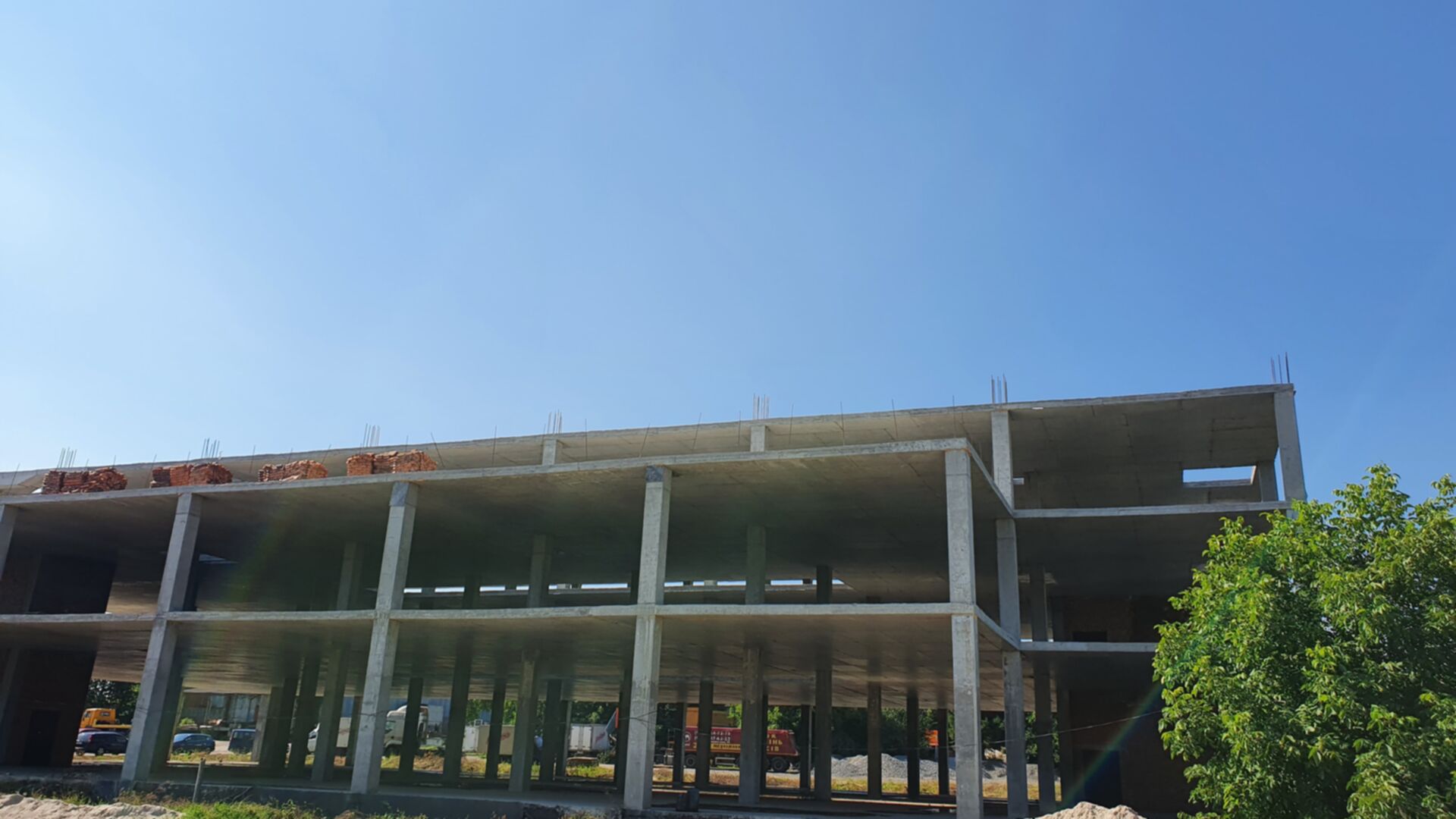 Состоянием на сентябрь 2021 года Торгово-офісний центр Terminal ход строительства фото 306816