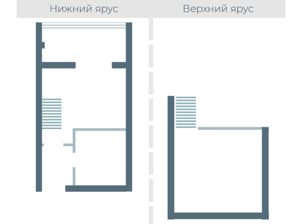 ЖК Озерки: планування 1-кімнатної квартири 29.16 м²