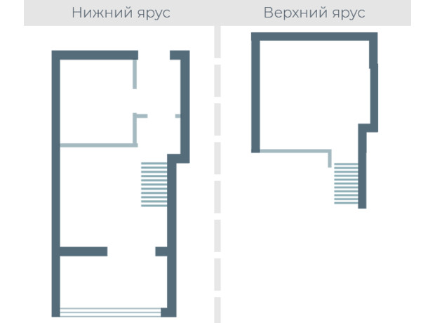 ЖК Озерки: планировка 1-комнатной квартиры 28.37 м²