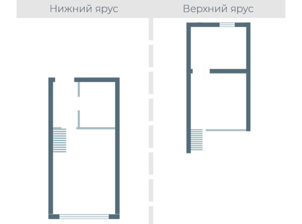 ЖК Озерки: планування 1-кімнатної квартири 39.64 м²