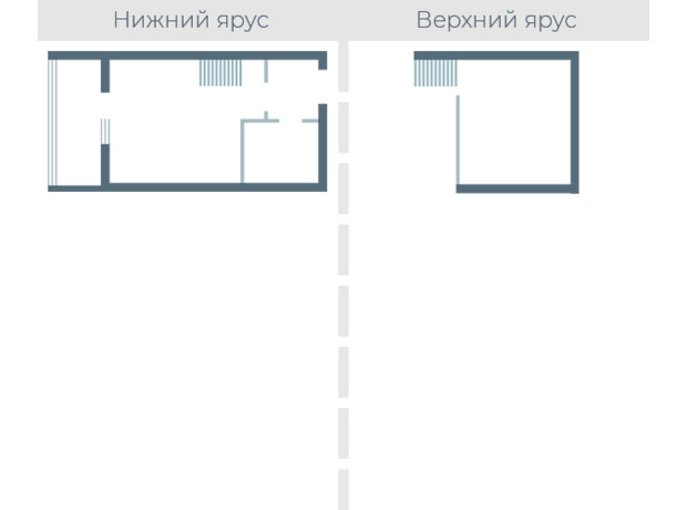 ЖК Озерки: планування 1-кімнатної квартири 30.24 м²