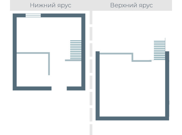 ЖК Озерки: планування 1-кімнатної квартири 30.83 м²