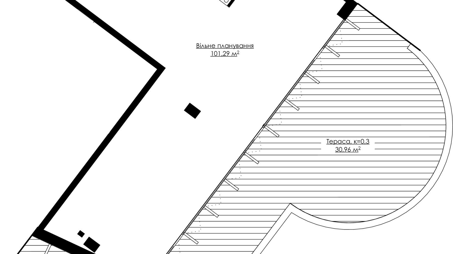 Планування 4-кімнатної квартири в ЖК Andriyivsky City Space 145.85 м², фото 312218