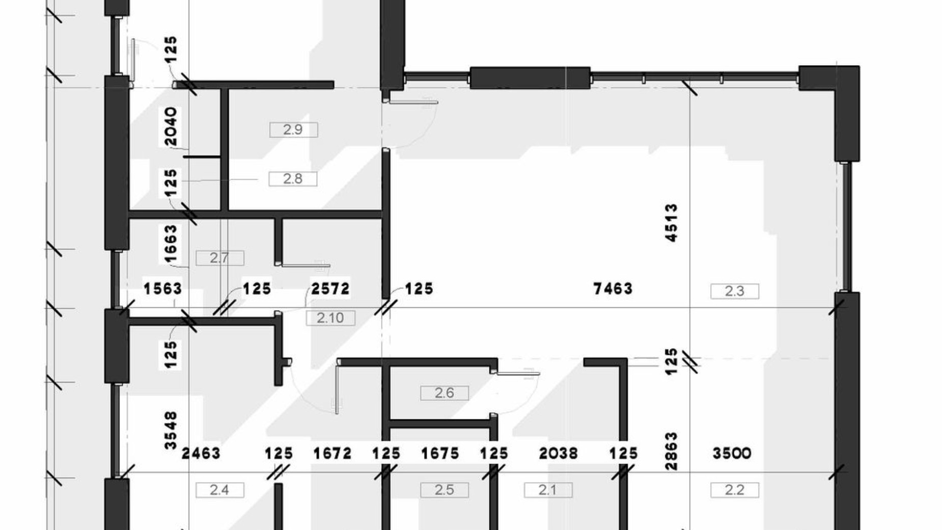 Планировка коттеджа в КГ Загородный 105 м², фото 312498