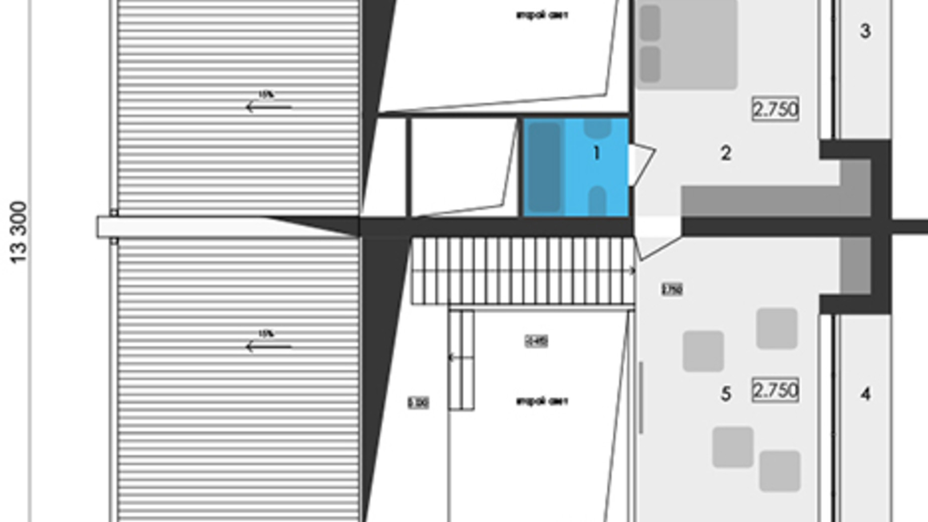 Планировка таунхауса в КГ EVO country club 225 м², фото 315048