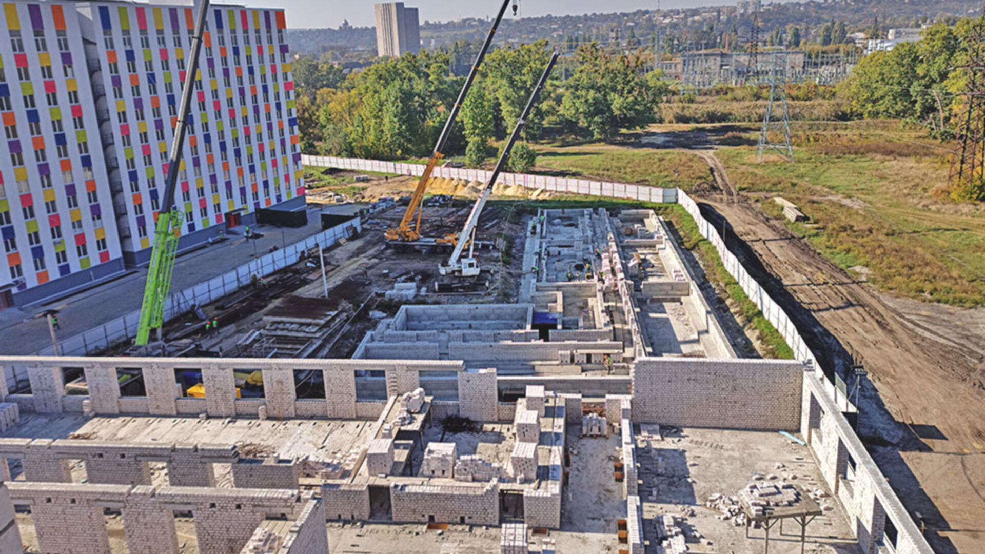 ЖК Воробйовi гори family хід будівництва фото 317567