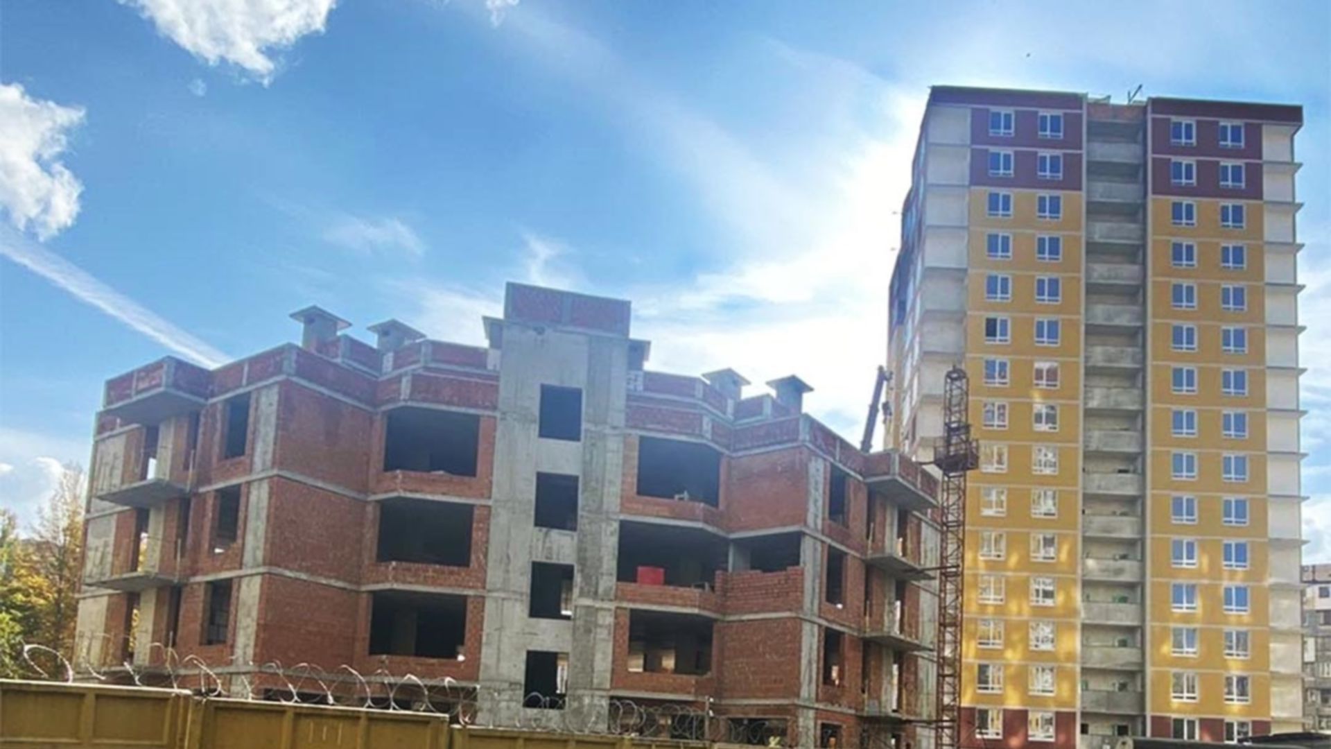 Состоянием на октябрь 2021 года ЖК SunCity ход строительства фото 322083