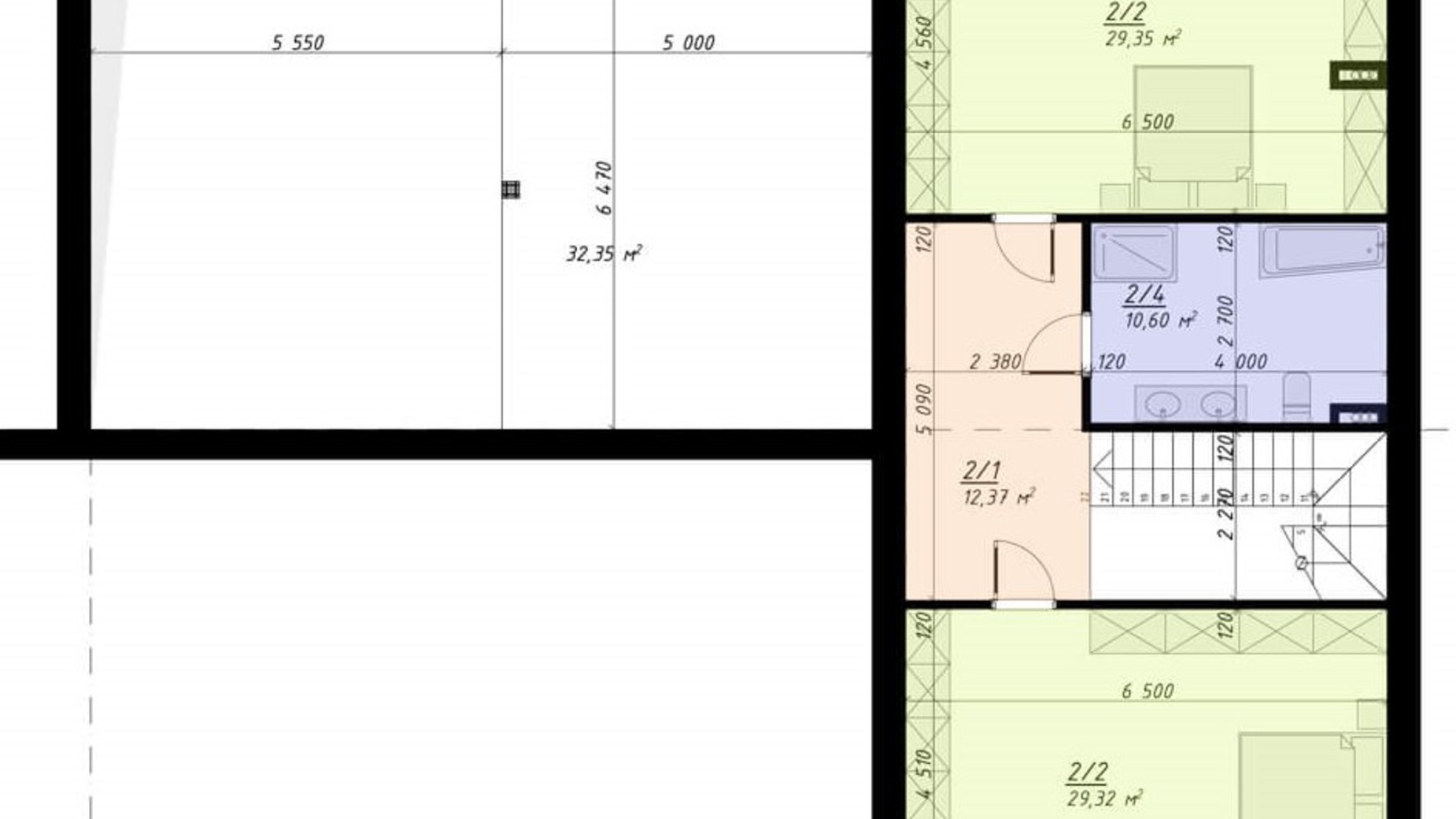 Планировка коттеджа в КГ Skandinavsky 240 м², фото 326231