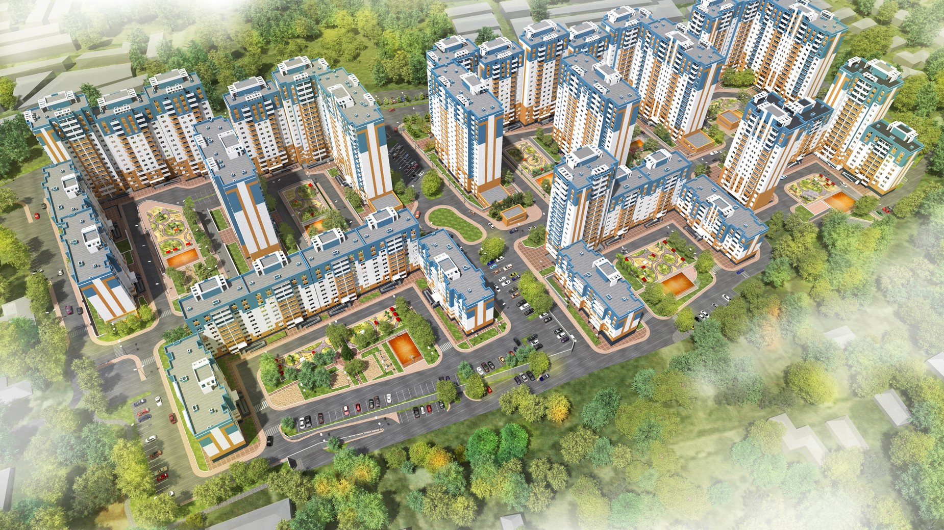 ЖК Новомостицко-Замковецкий  генплан 330432