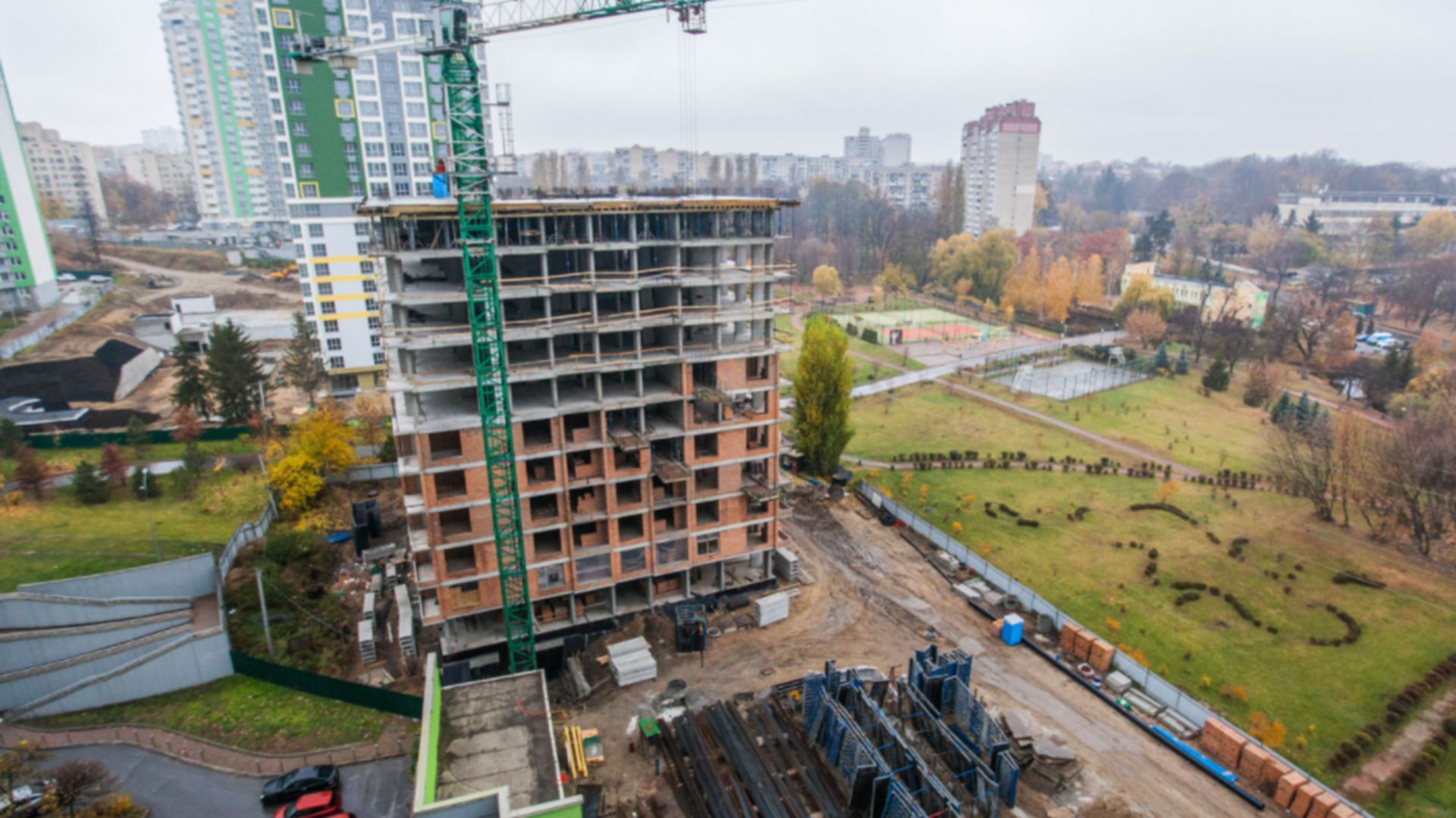 ЖК Парковый Город ход строительства фото 331981