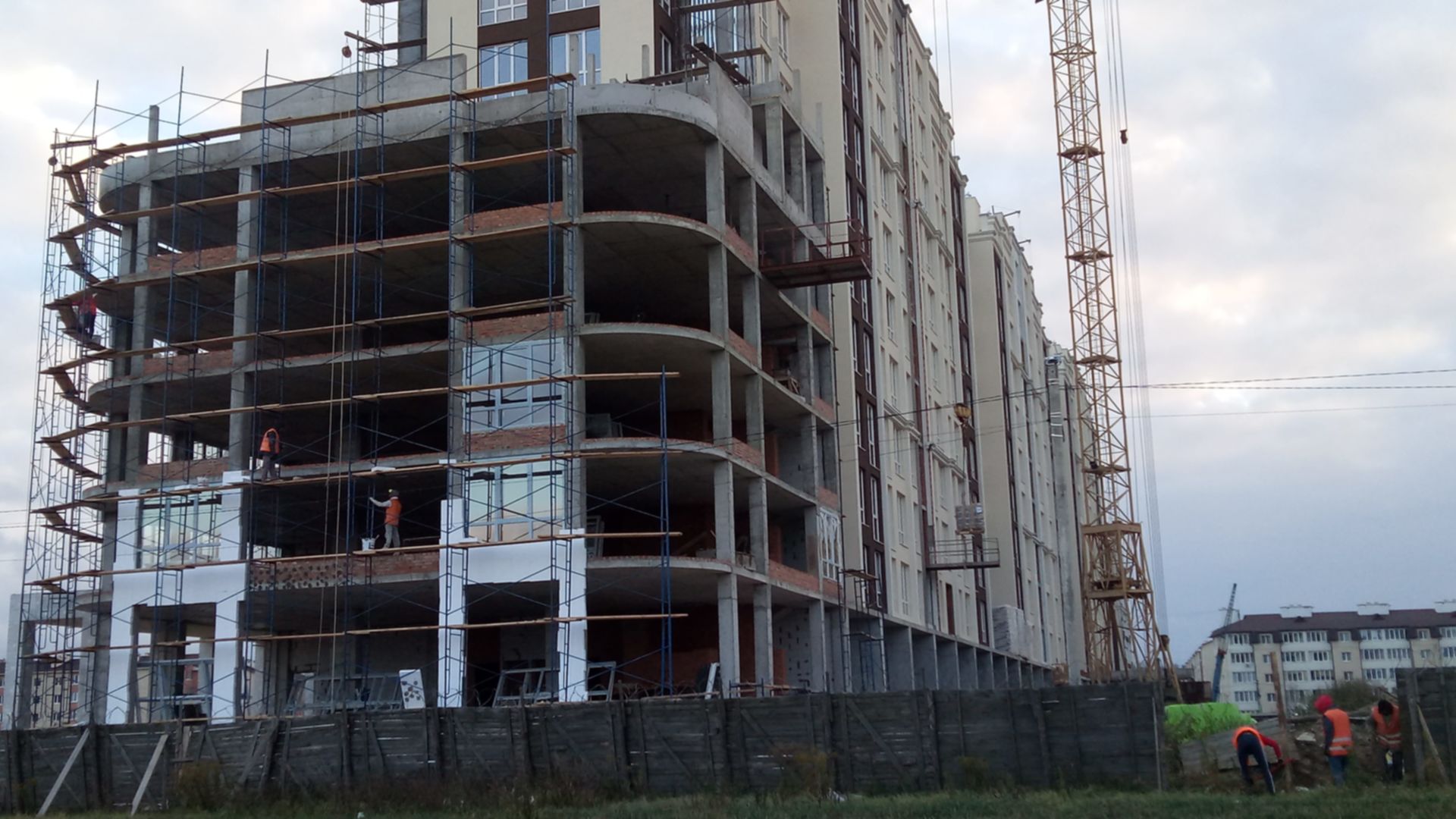 Состоянием на ноябрь 2021 года ЖК Благород ход строительства фото 332145