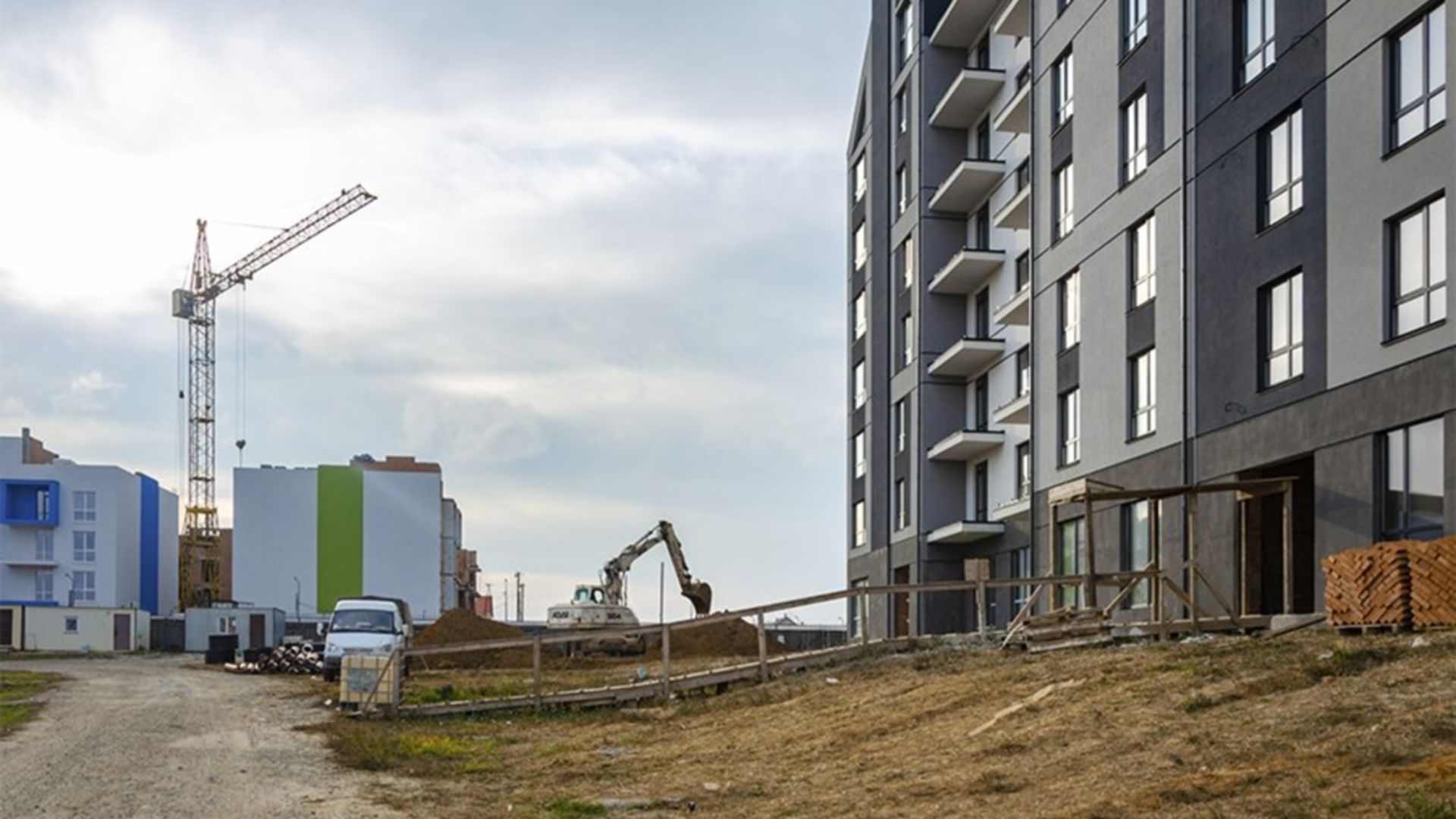 Состоянием на октябрь 2021 года ЖК Park Residence ход строительства фото 333404