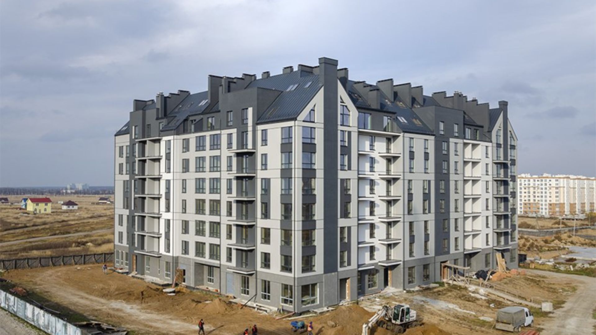 Состоянием на октябрь 2021 года ЖК Park Residence ход строительства фото 333406