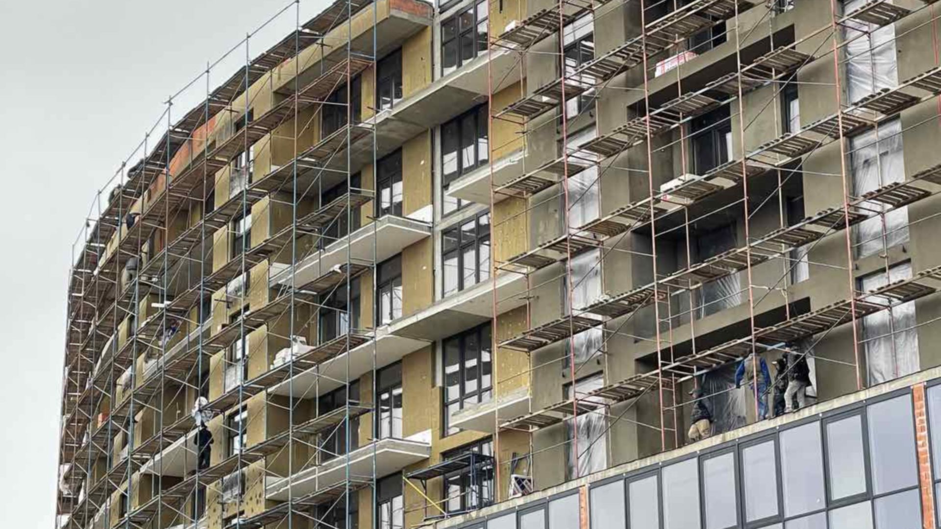 Состоянием на декабрь 2021 года ЖК Crystal ход строительства фото 335546