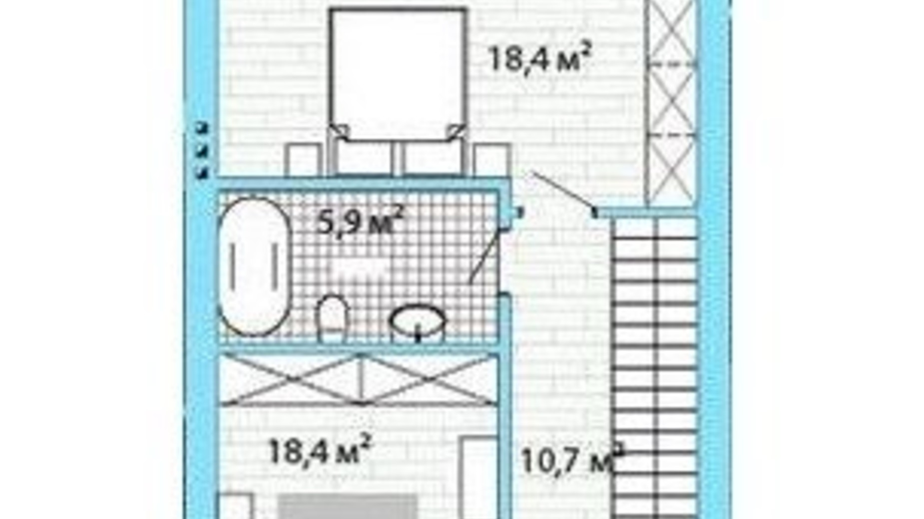 Планування таунхауса в Таунхаус California 235.9 м², фото 337579