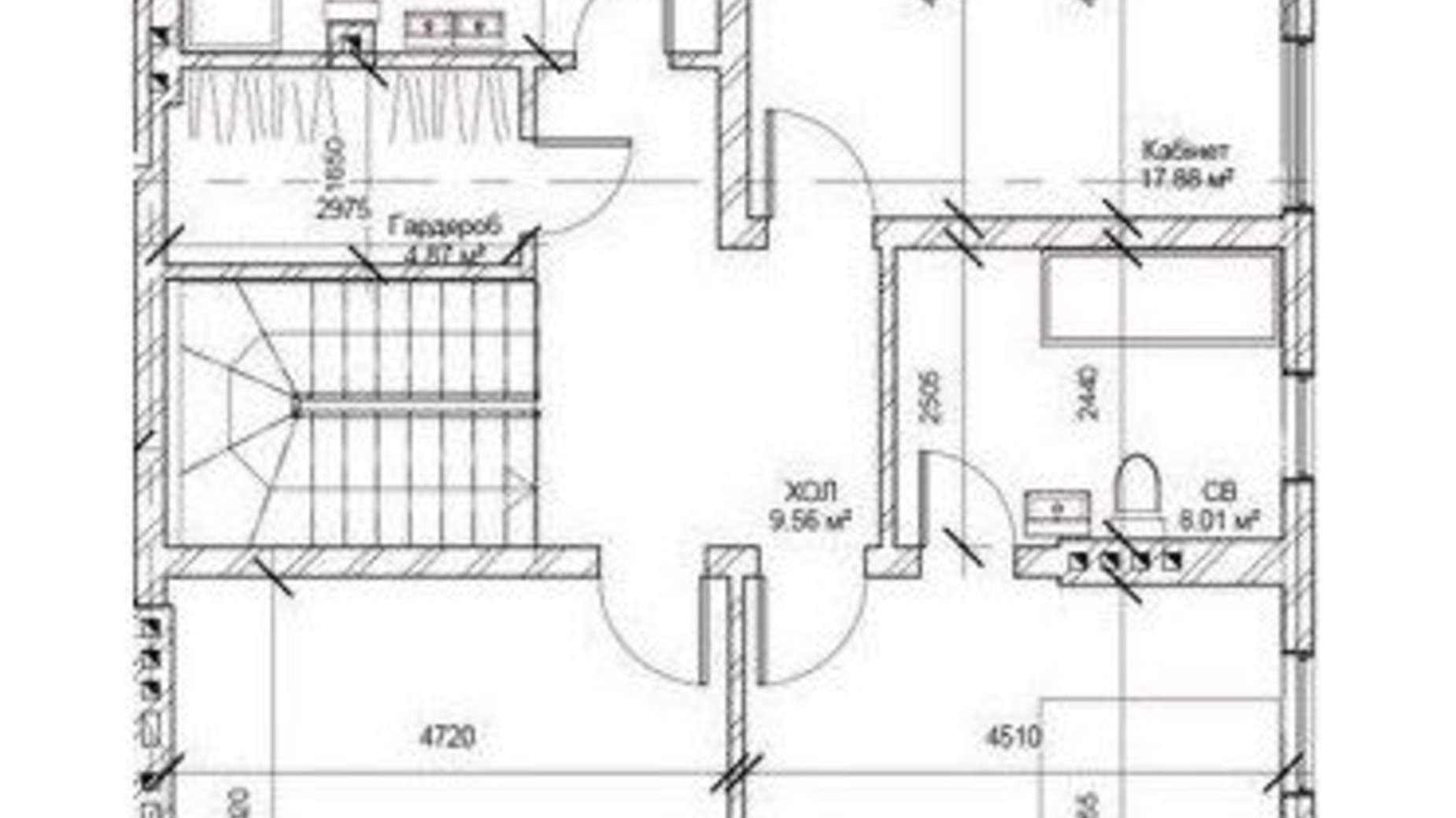 Планування таунхауса в Таунхаус Тріо 186.2 м², фото 338190