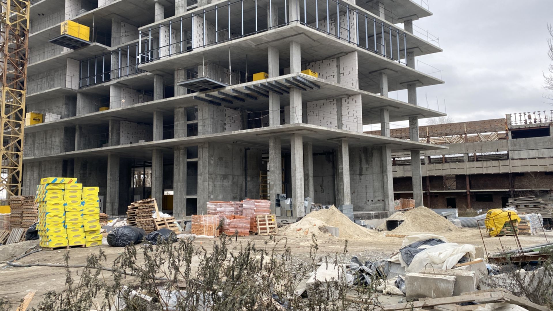 Состоянием на декабрь 2021 года Апарт-комплекс Port City ход строительства фото 338950