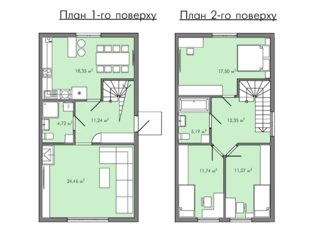 КМ Країна Мрій: планування 3-кімнатної квартири 117.56 м²