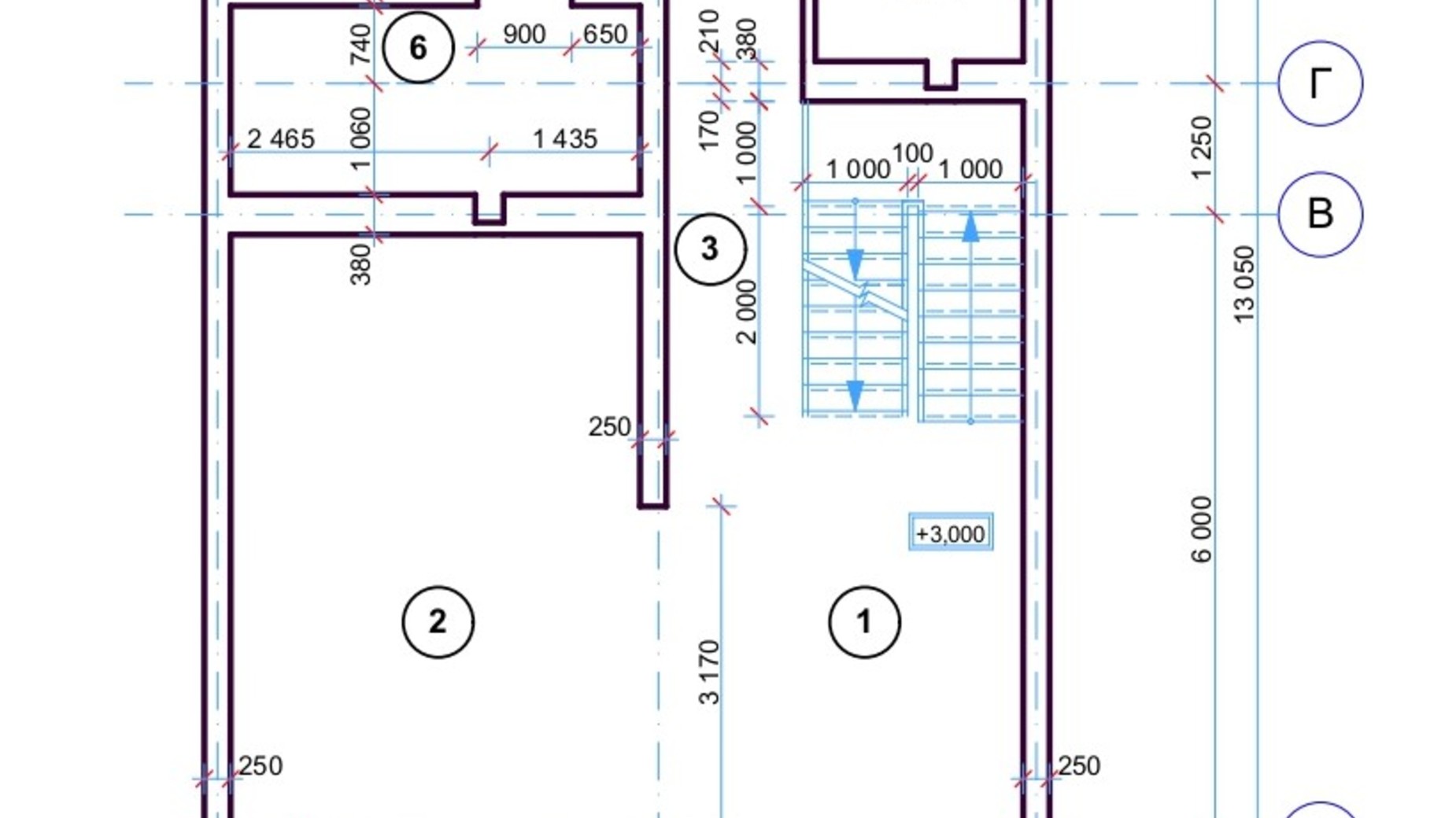 Планировка таунхауса в Таунхаус Переяславская 4/2 264 м², фото 340393