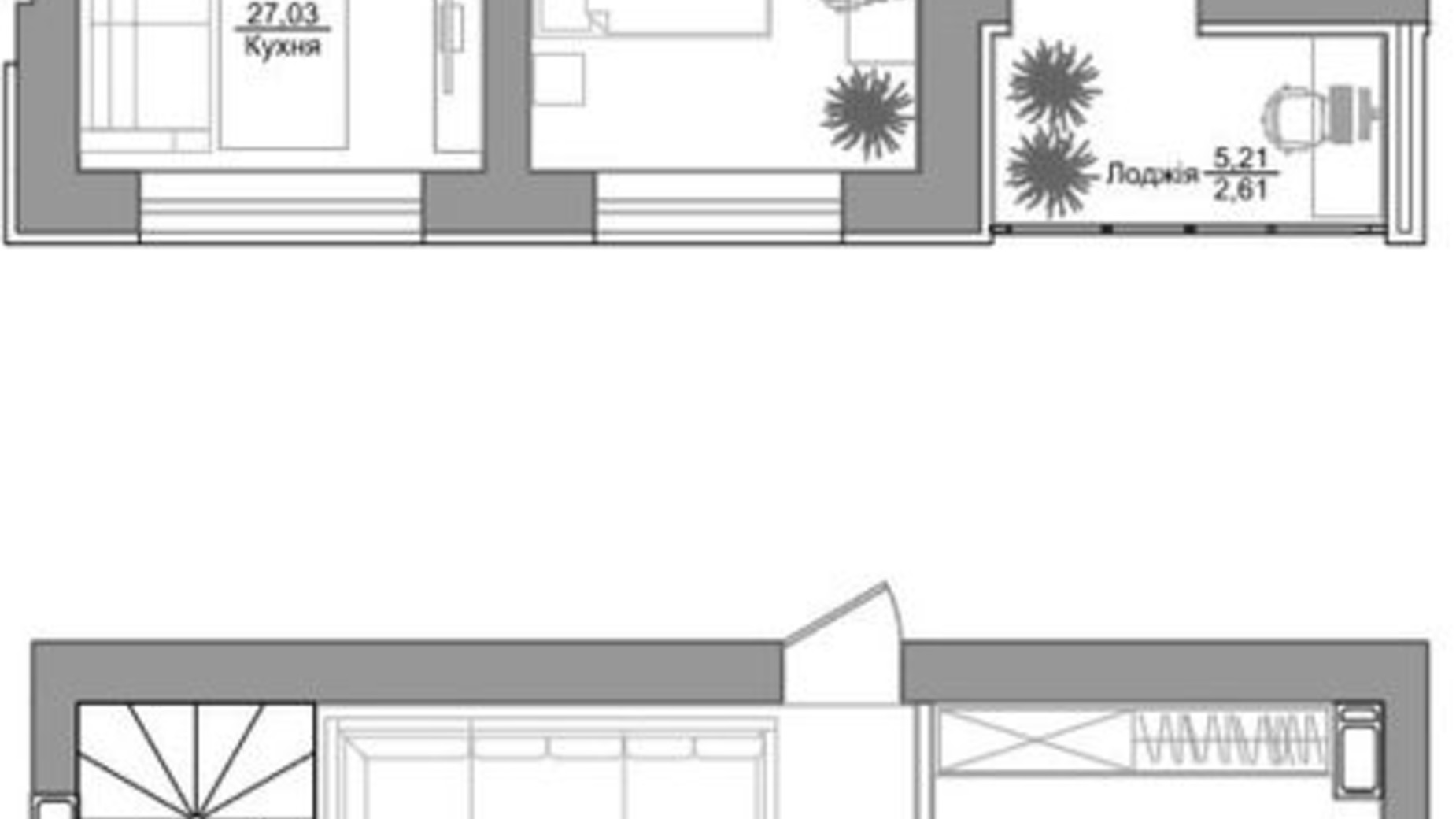 Планування 3-кімнатної квартири в ЖК Лісова казка 150 м², фото 340734