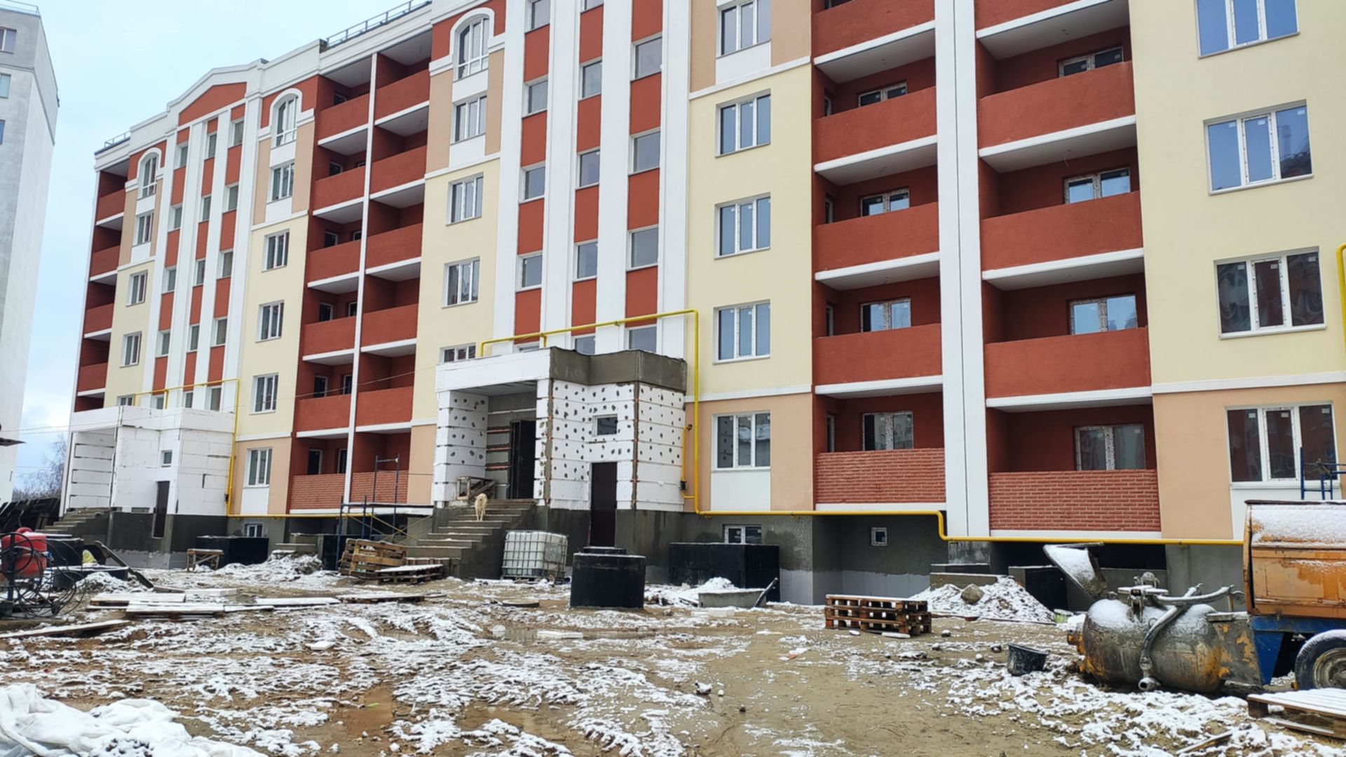 Состоянием на декабрь 2021 года ЖК Квартал Тарасовский ход строительства фото 345725