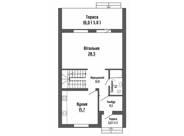 КМ Династія: планування 3-кімнатної квартири 143 м²