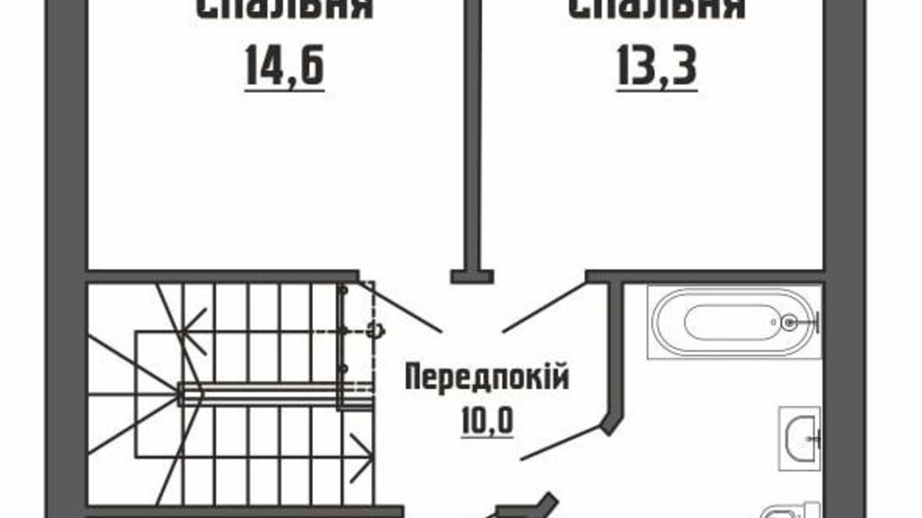 Планування таунхауса в КМ Династія 143 м², фото 348331