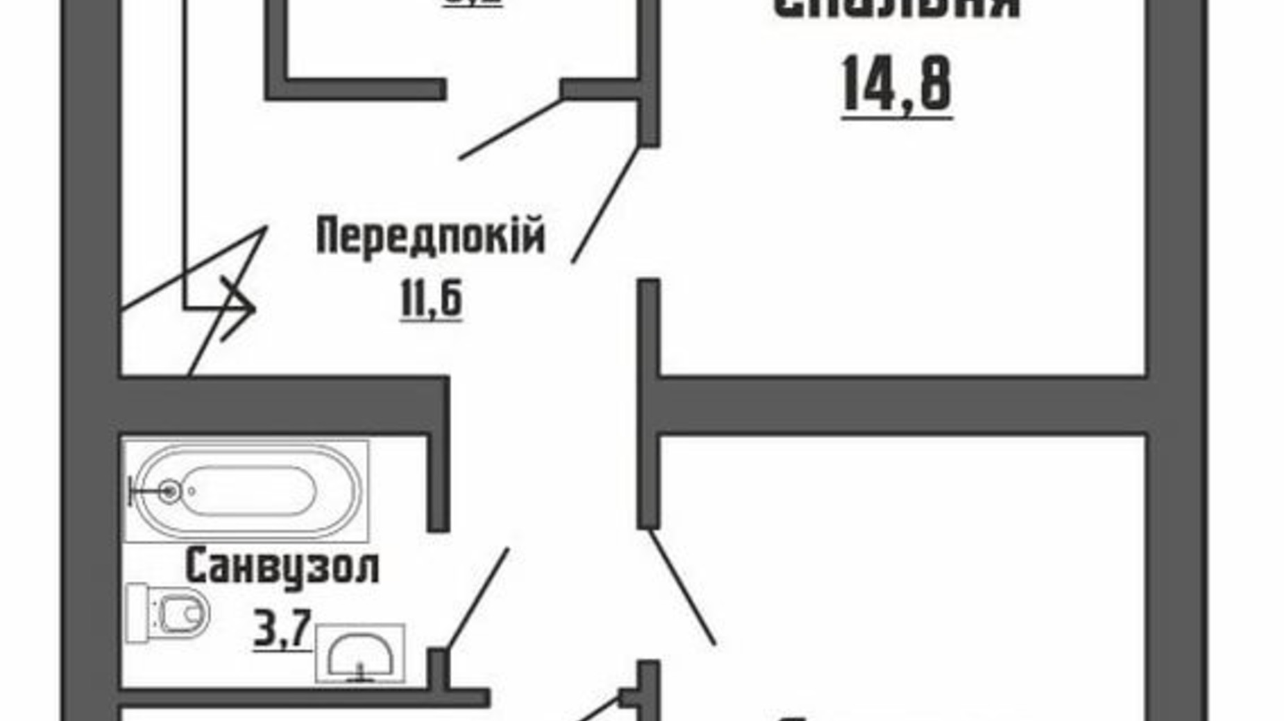 Планировка таунхауса в КГ Династия 138 м², фото 348339