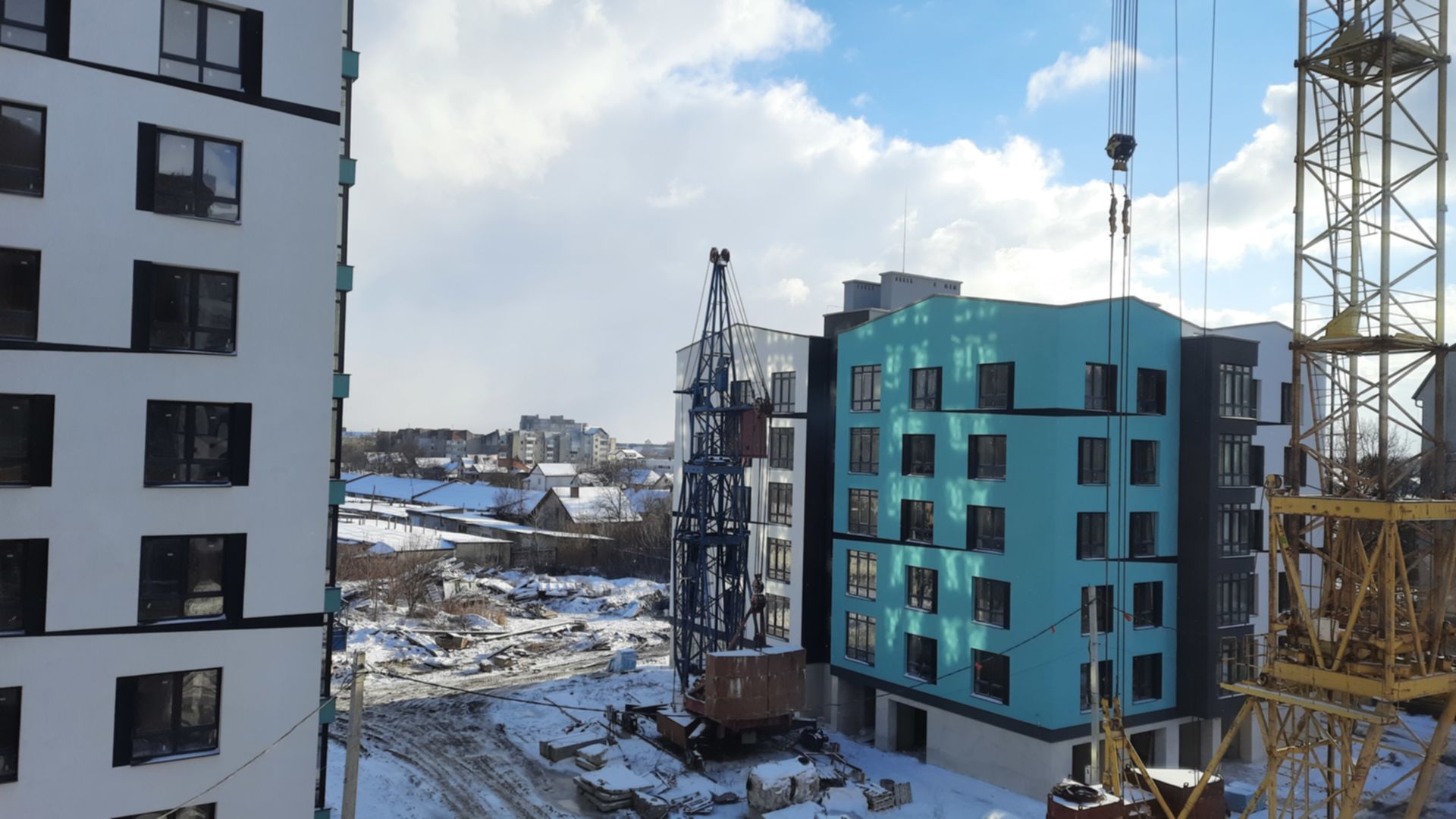 Состоянием на декабрь 2021 года ЖК Паркове містечко ход строительства фото 351102