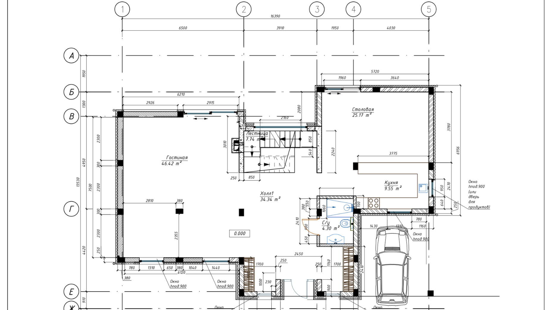 Планування котеджу в КМ River Garden 272 м², фото 354196