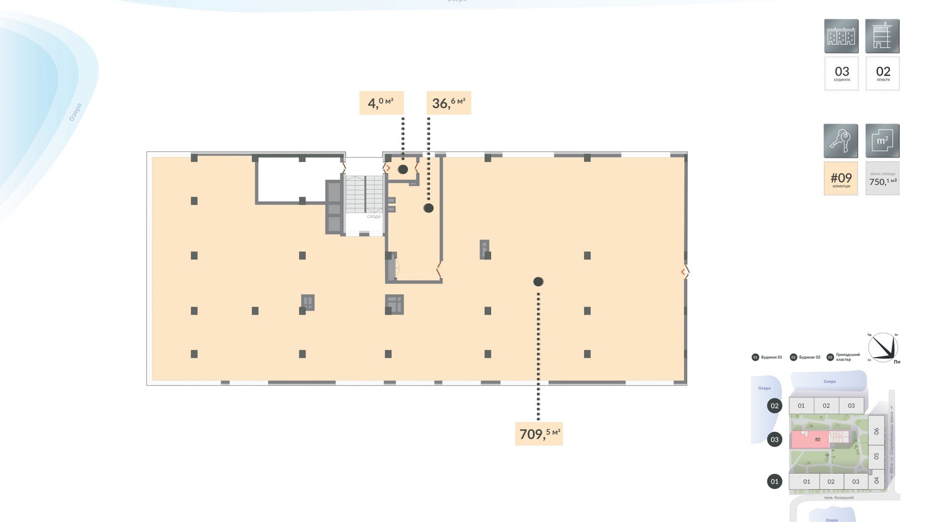 Планировка помещения в ЖК Luxberry lakes & forest 750.1 м², фото 354944