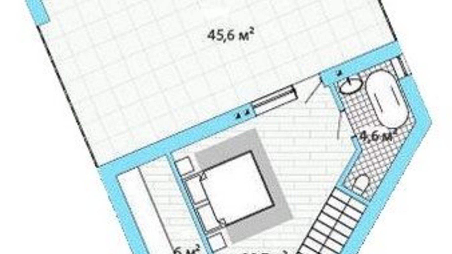 Планировка таунхауса в Таунхаус California 232.8 м², фото 356850