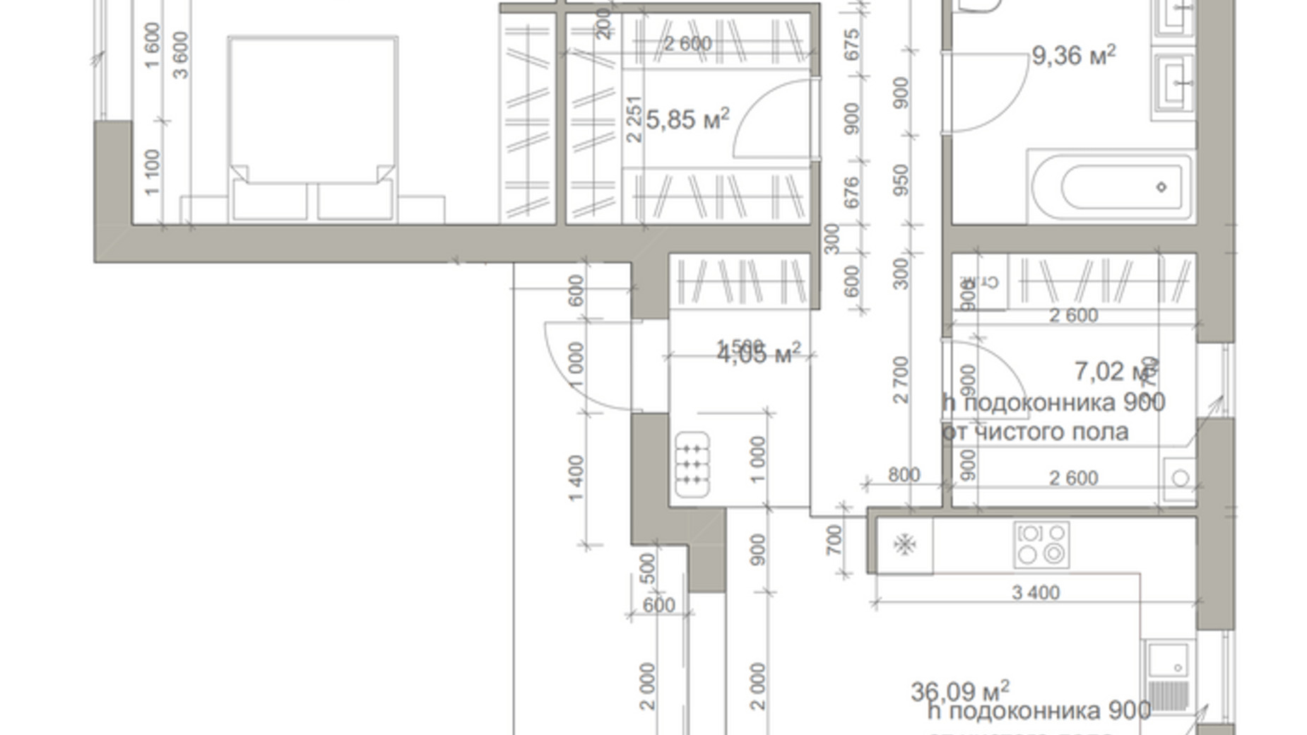 Планування котеджу в КМ Semila  138.2 м², фото 360541