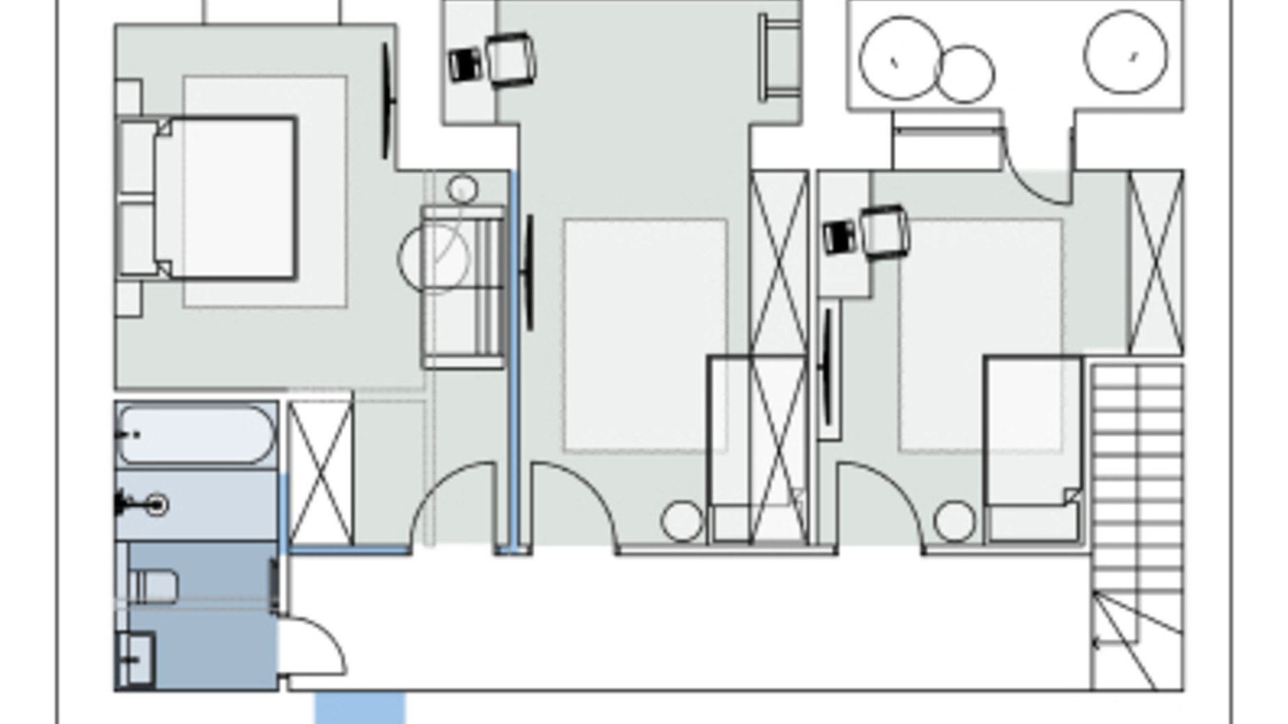 Планування 5-кімнатної квартири в ЖК Comfort House 155.3 м², фото 363393