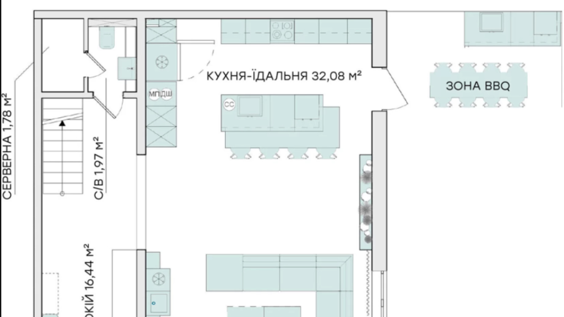 Планування котеджу в КМ Коник 220 м², фото 363424