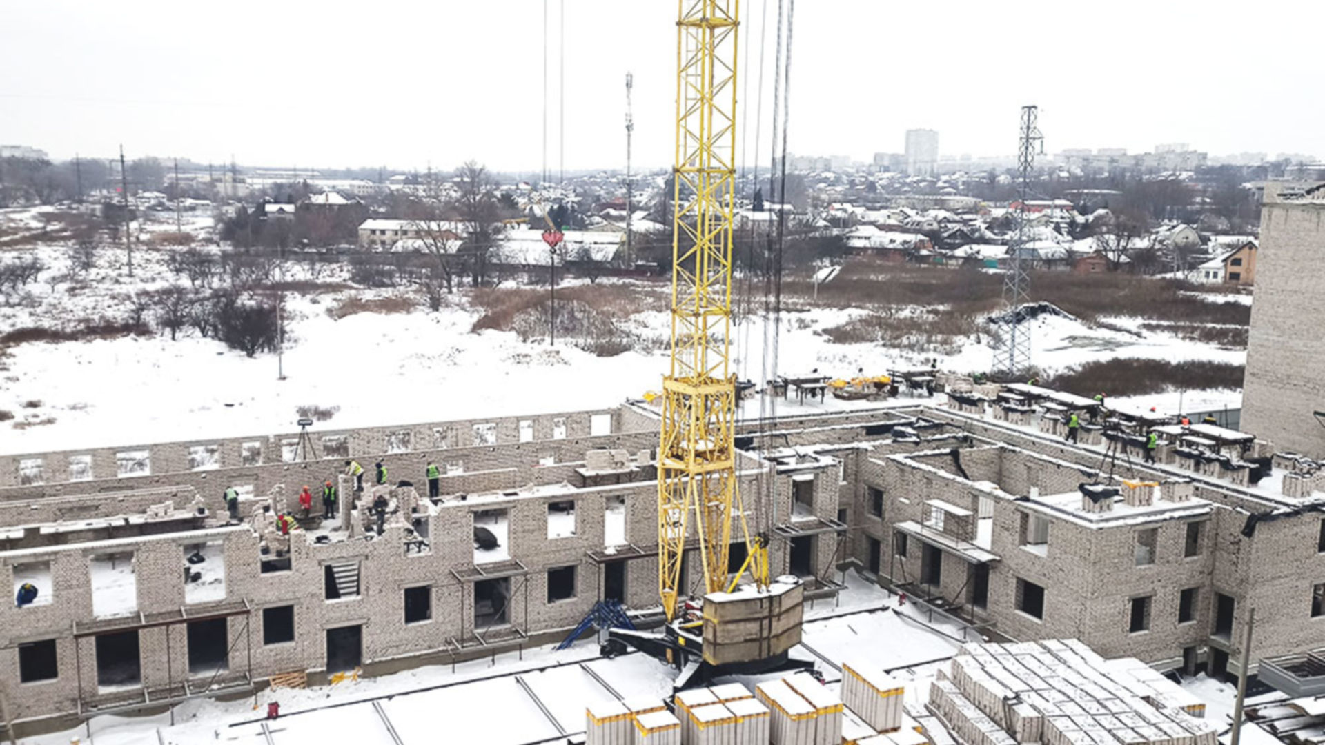 ЖК Воробйовi гори family хід будівництва фото 363433