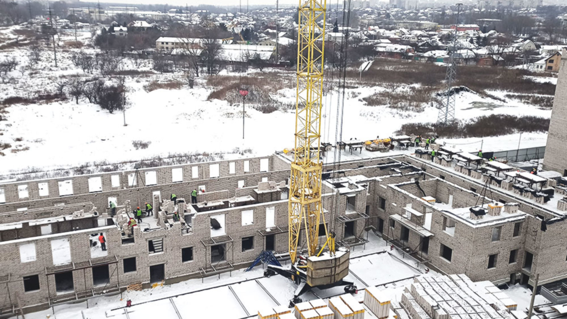 ЖК Воробйовi гори family хід будівництва фото 363435