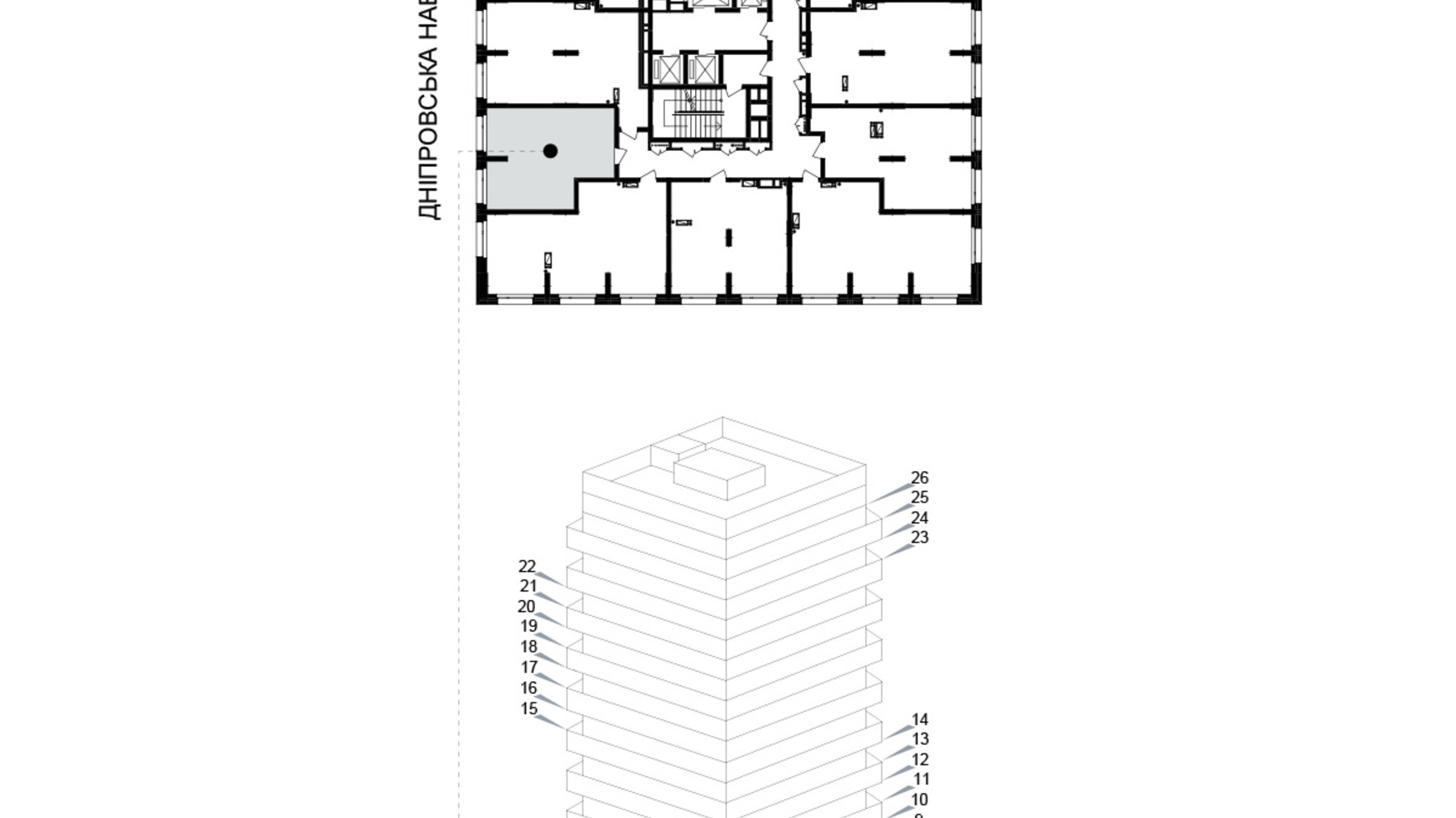 Планировка 1-комнатной квартиры в ЖК Kub29 38.7 м², фото 365220