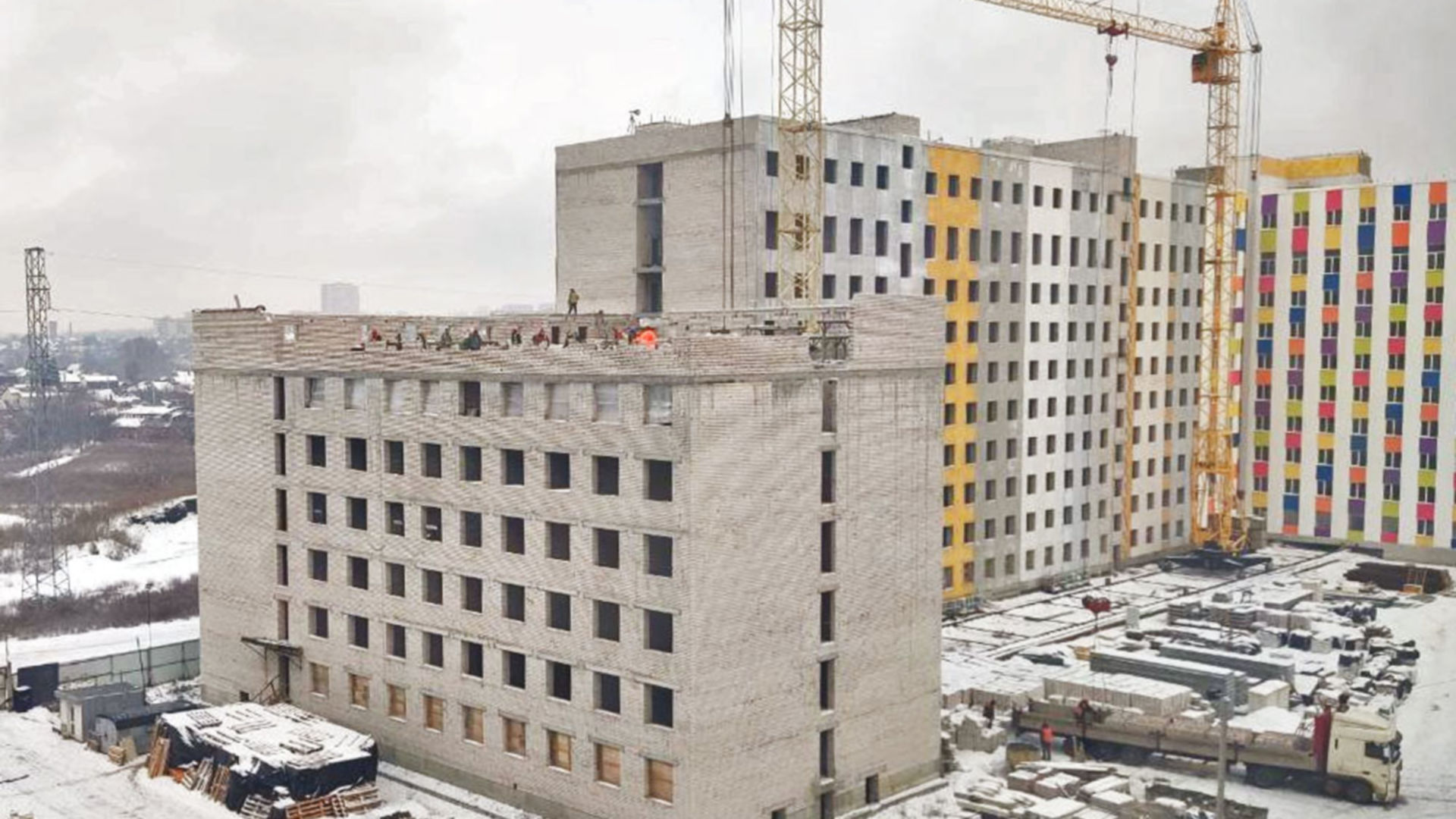 ЖК Воробьевы горы на полях 3 ход строительства фото 365525