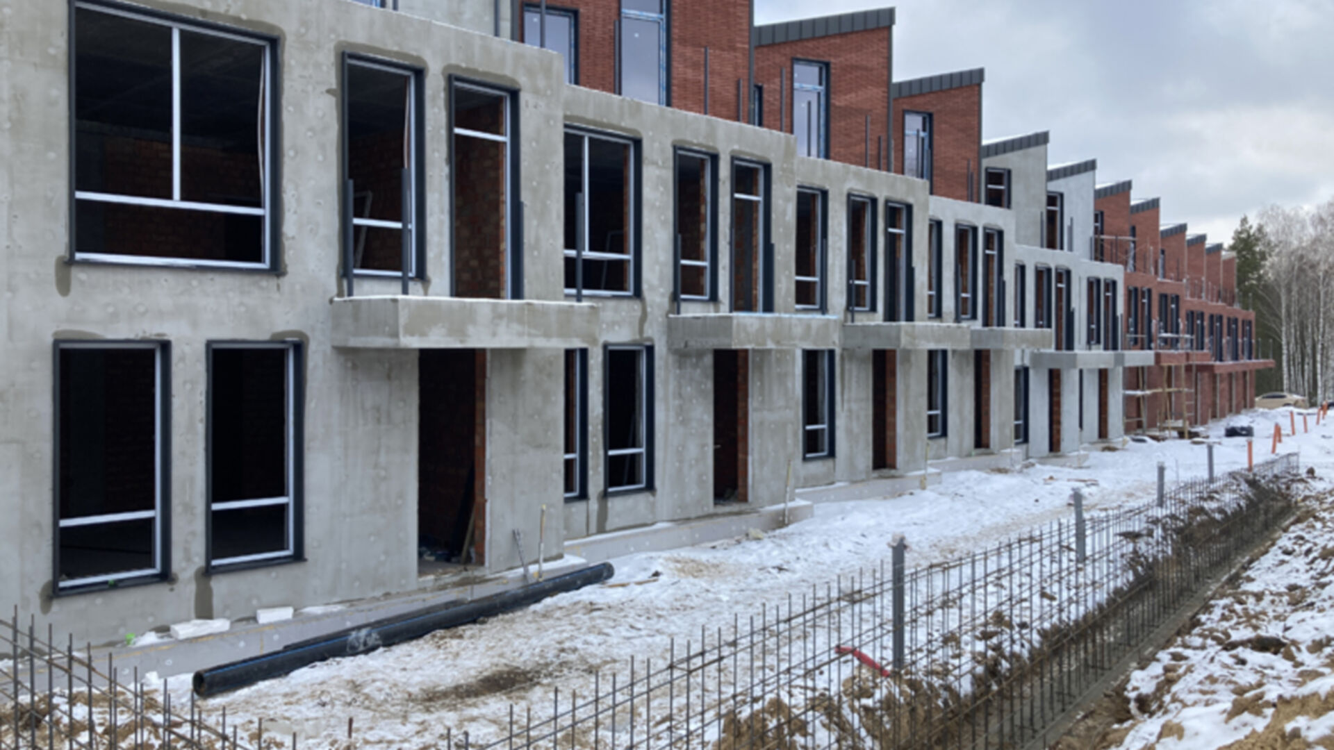 Таунхаус Parktown хід будівництва фото 365964