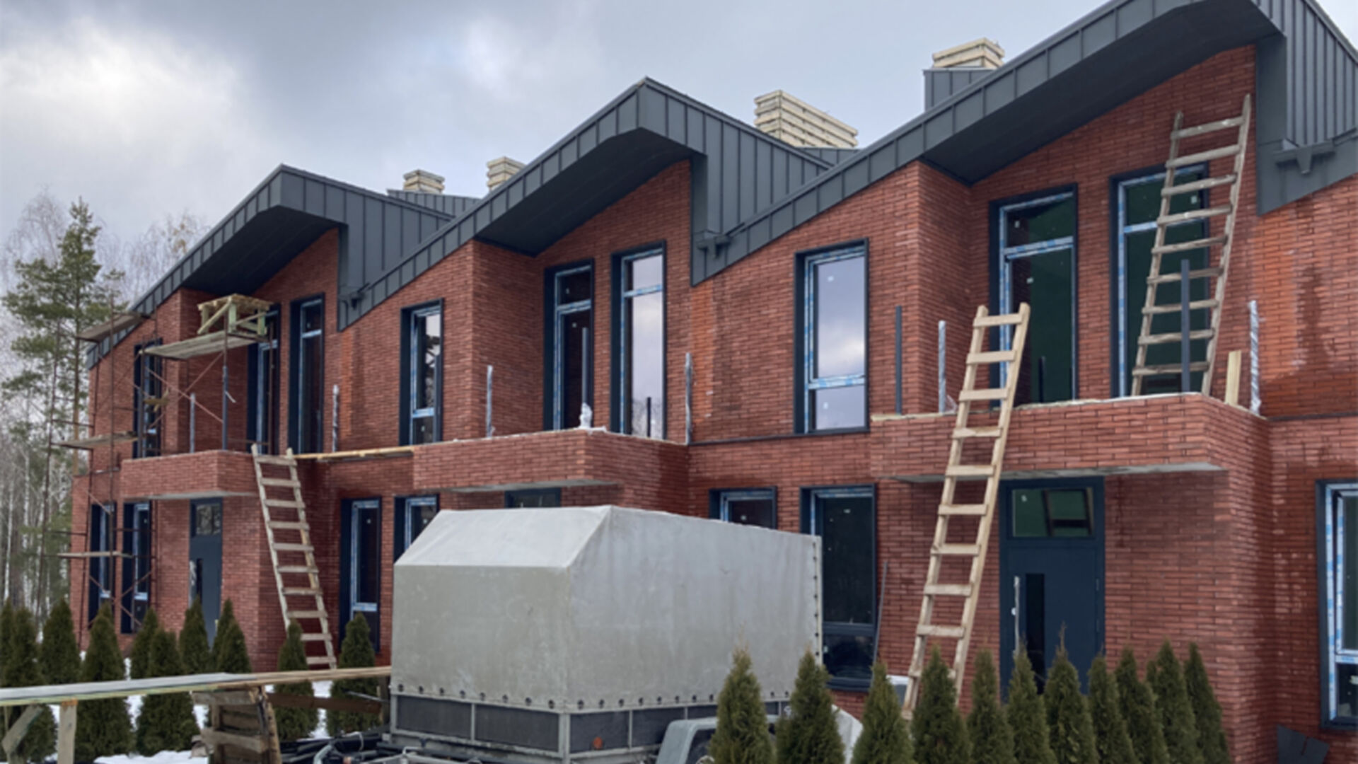 Таунхаус Parktown хід будівництва фото 365966