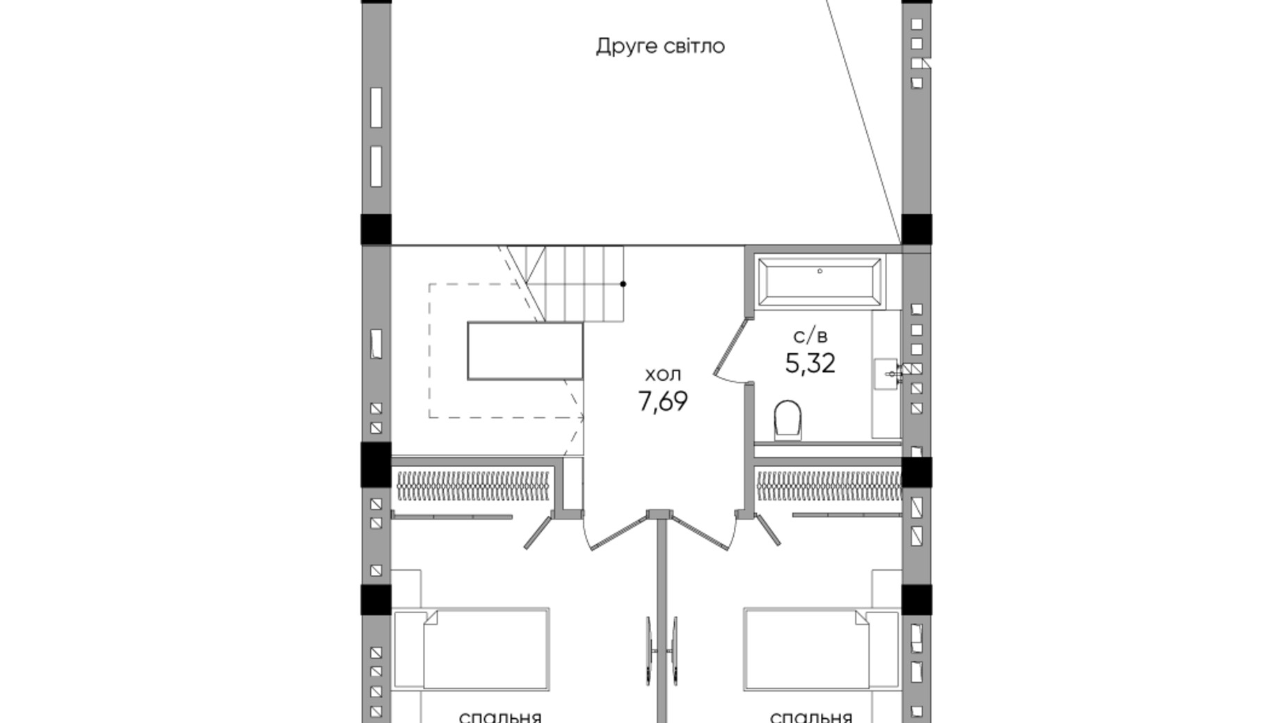 Планування таунхауса в Таунхаус Park Lake City Terra 188.24 м², фото 366293